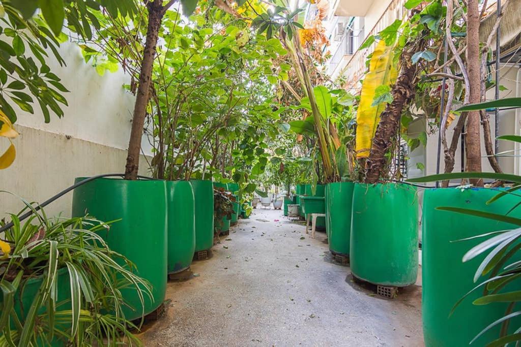 Vintage Style Apartment With Beautiful Backyard Atina Dış mekan fotoğraf