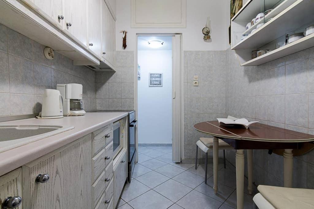 Vintage Style Apartment With Beautiful Backyard Atina Dış mekan fotoğraf